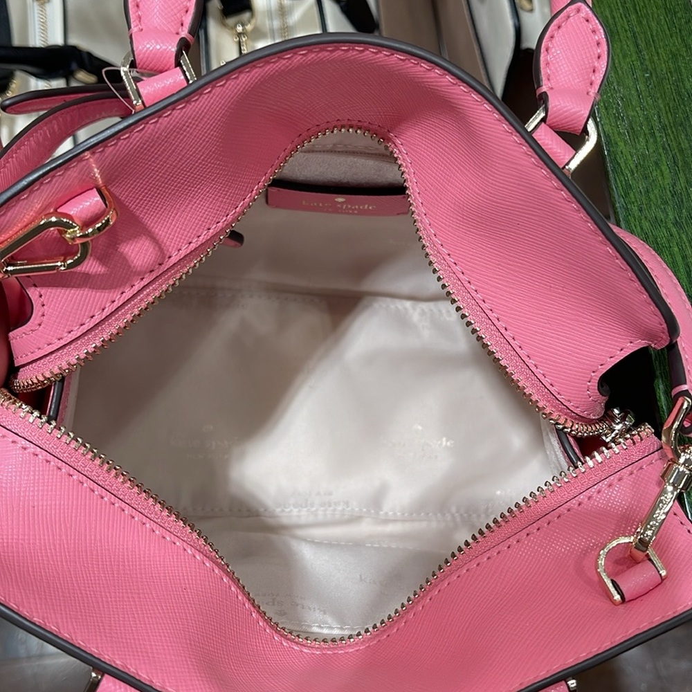 Kate Spade Madison Saffiano Leather Small Satchel
Blossom Pink
NWT - Picture 11 of 16